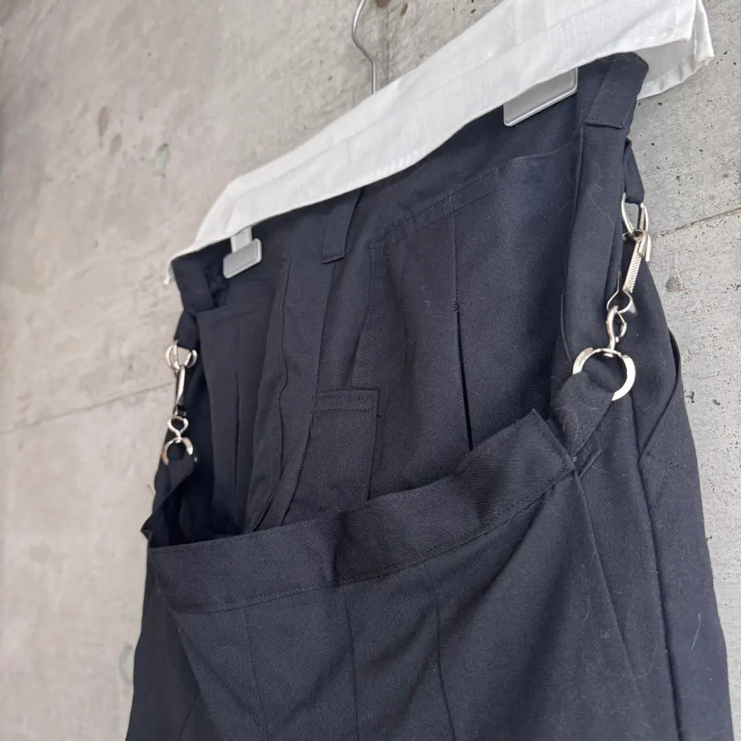 BOY LONDON Bondage Skirt Zip Slacks