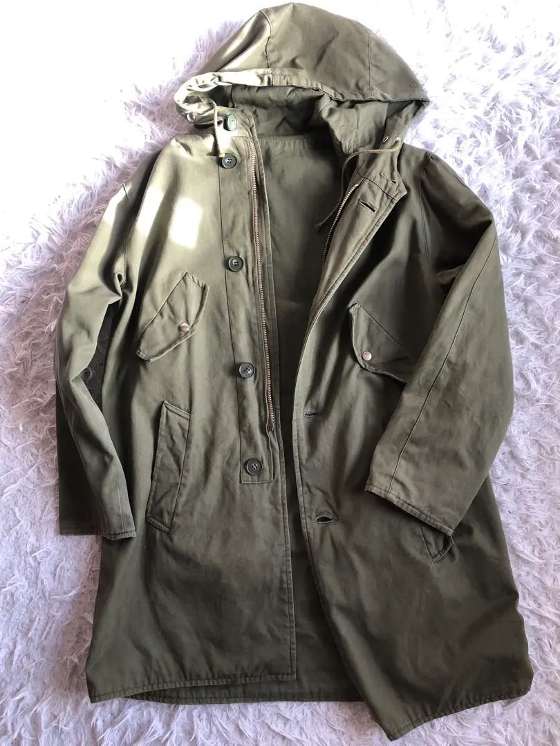 Parka de montaña Mod Coat Verde oscuro Caqui Militar