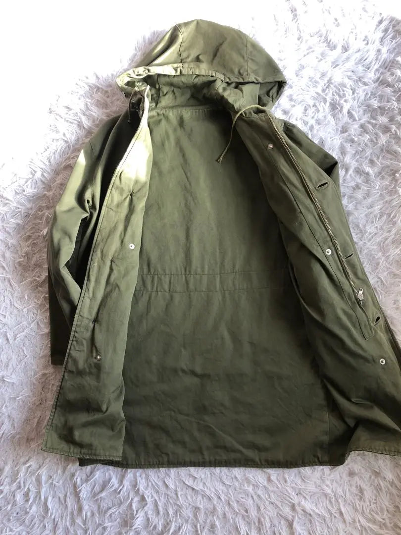 Parka de montaña Mod Coat Verde oscuro Caqui Militar