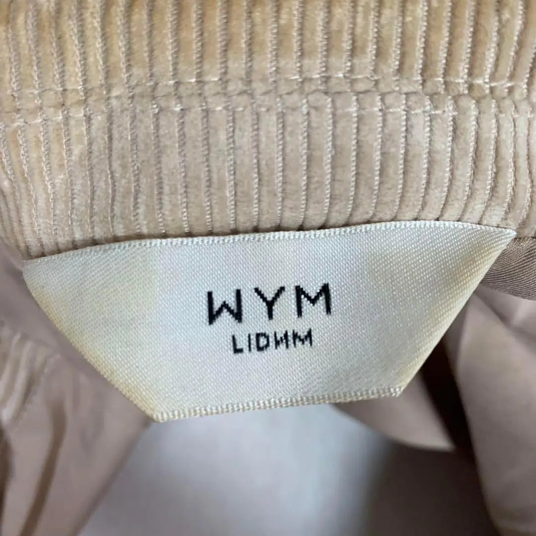 WYM Jacket Outerwear M Size Beige Rayon Long Sleeve Men