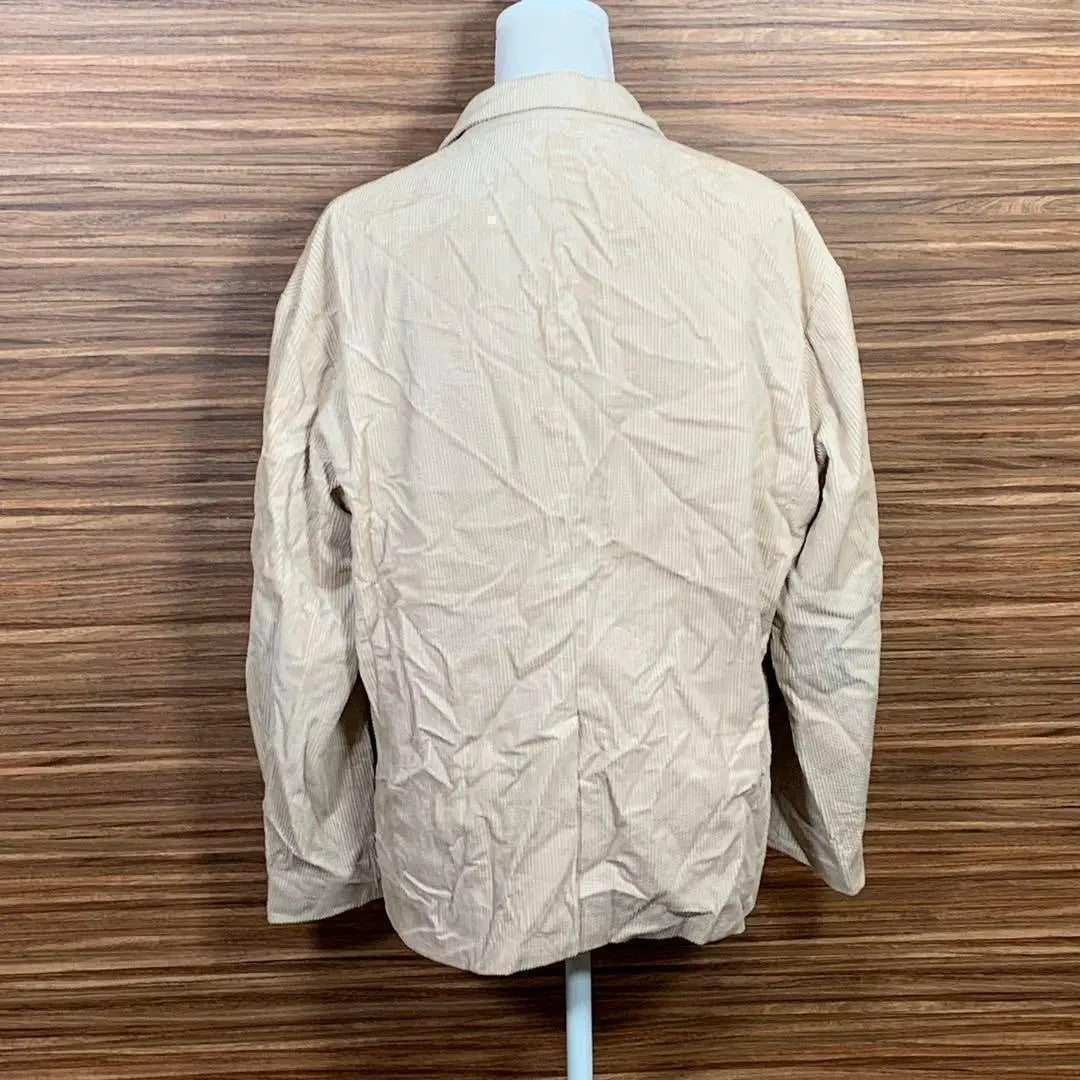 WYM Jacket Outerwear M Size Beige Rayon Long Sleeve Men