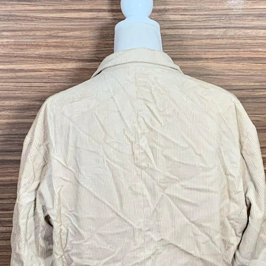 WYM Jacket Outerwear M Size Beige Rayon Long Sleeve Men