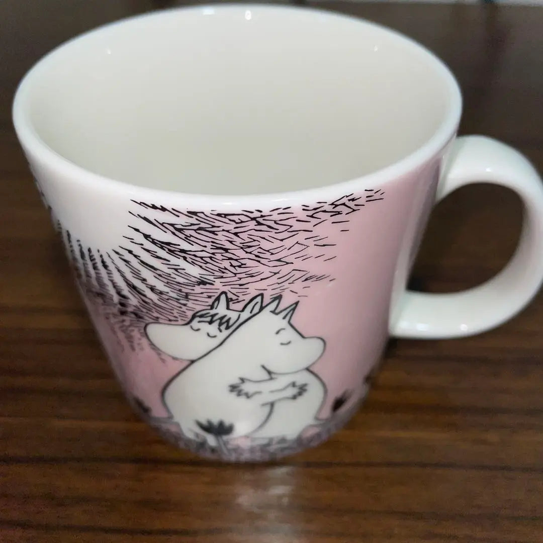 ARABIA Moomin Mug LOVE Discontinued (old logo)