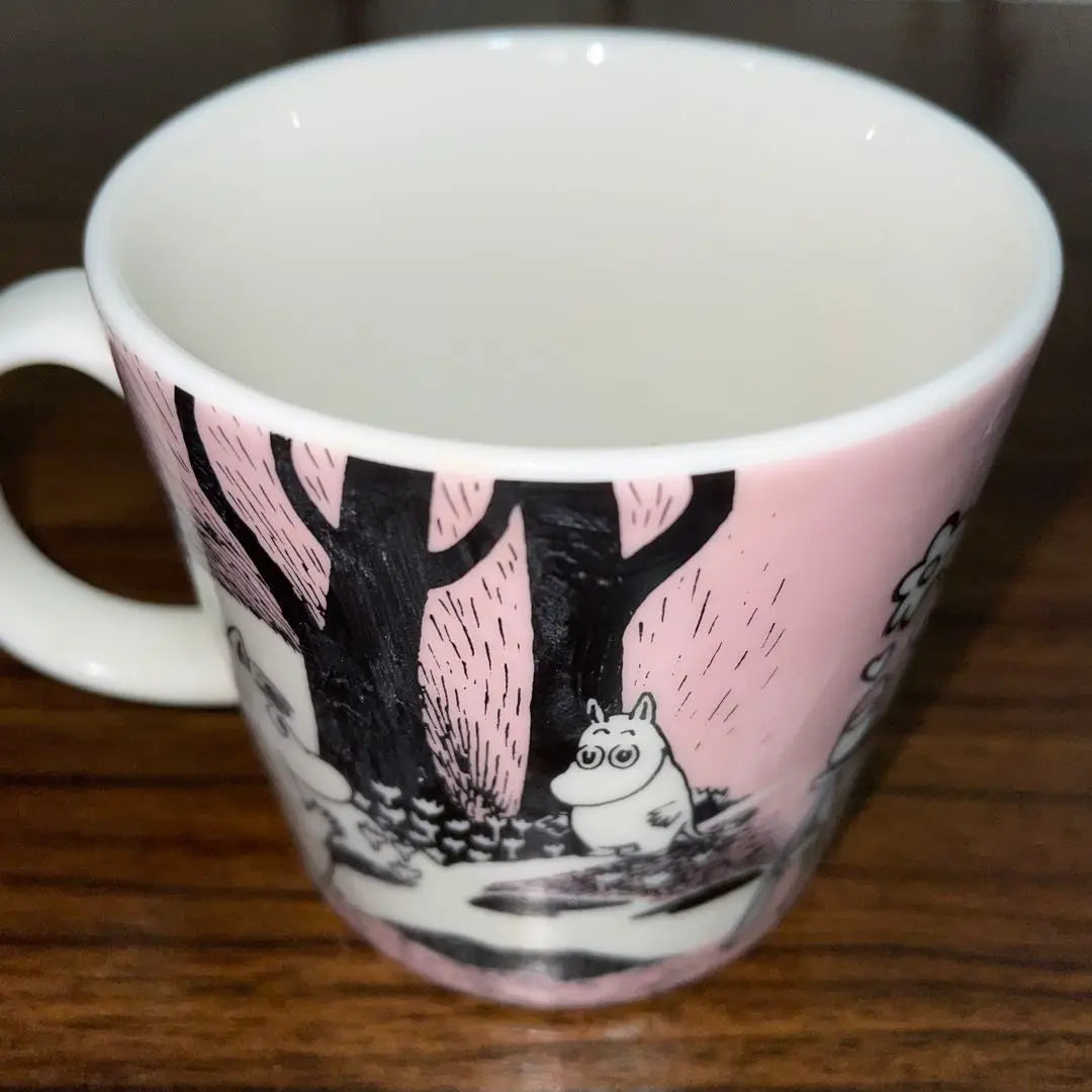 ARABIA Moomin Mug LOVE Discontinued (old logo)