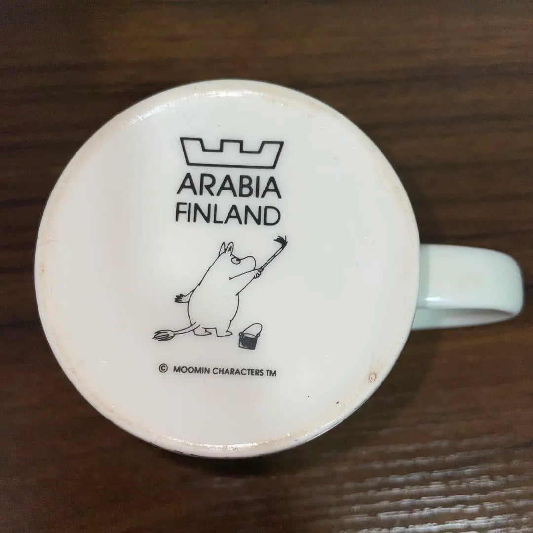 ARABIA Moomin Mug LOVE Discontinued (old logo)