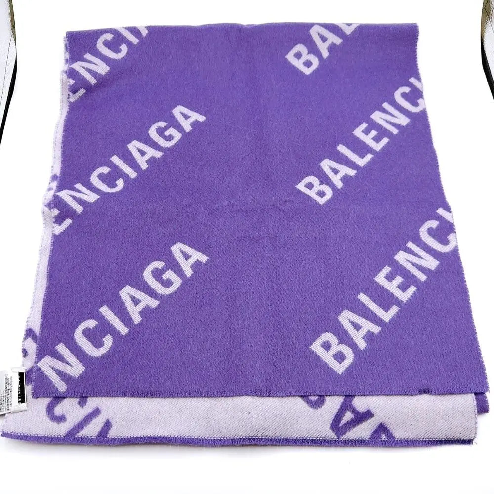 ◇Balenciaga◇685514/Lana/Logotipo/Bufanda/Marca