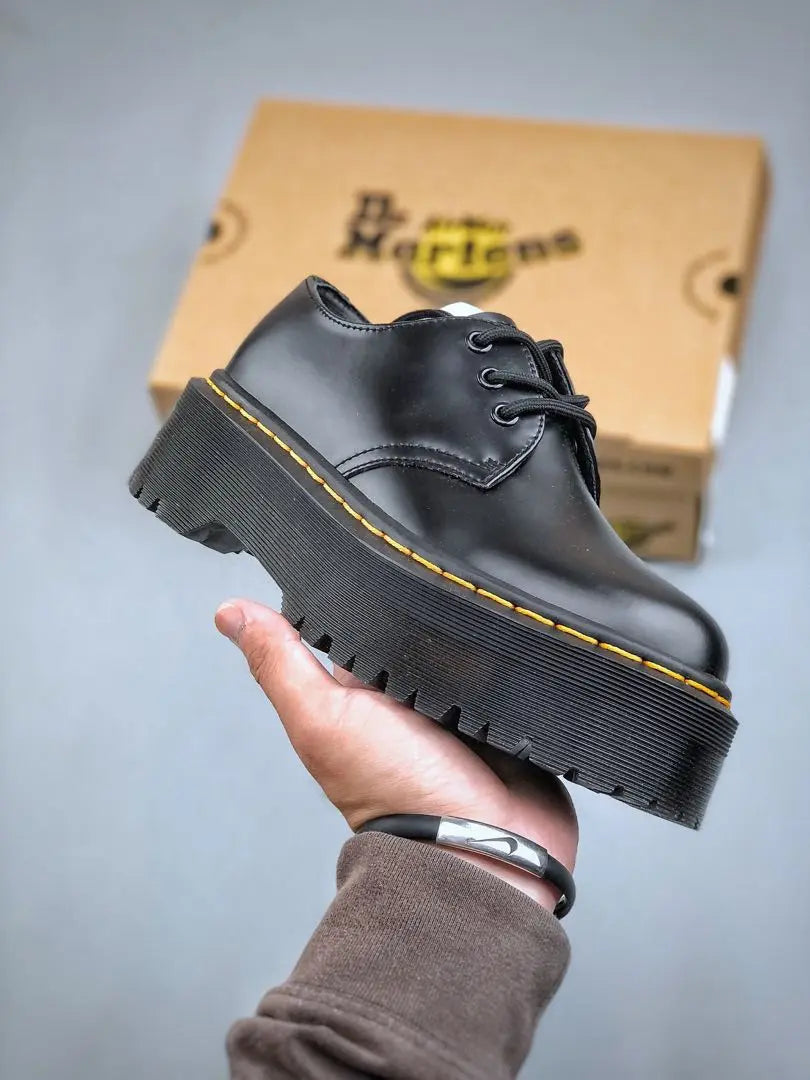 Dr. Martens Platform Shoes Black 24.5cm