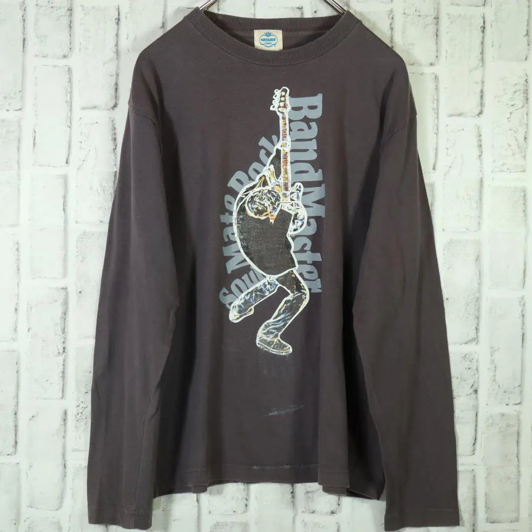 [Konare Corde] Long Sleeve T -shirt Ron T -band T -shirt Dekarogogo | 【こなれコーデ】ロングスリーブTシャツ ロンT バンドTシャツ デカロゴ