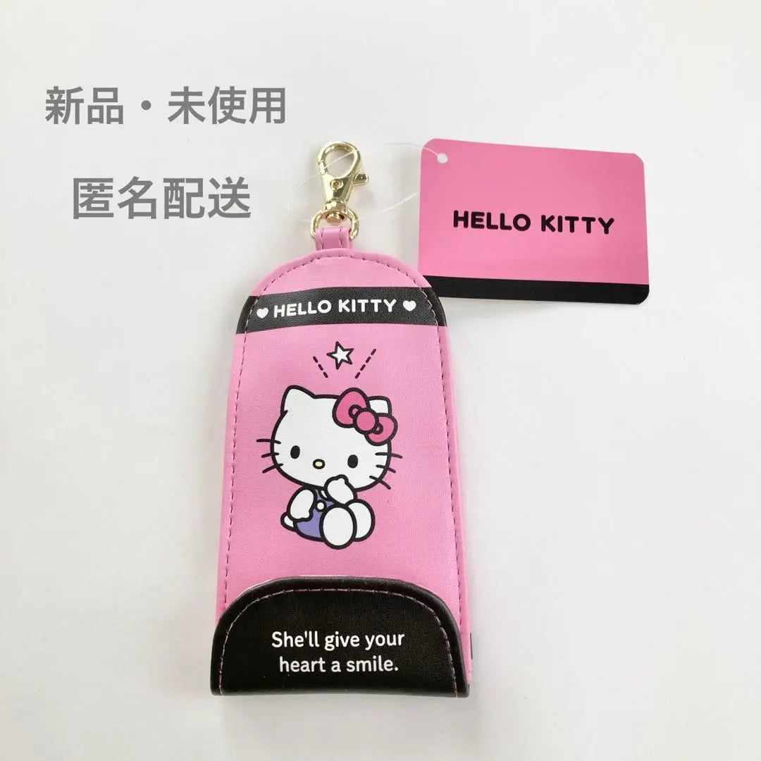 HELLO KITTY Key Case with Reel Sanrio Kitty