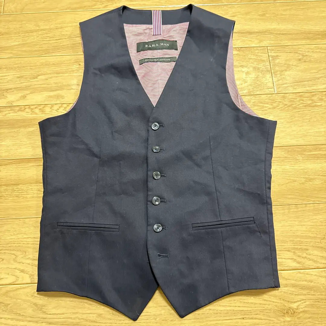 ZARA MAN Navy Suit Vest EUR 48