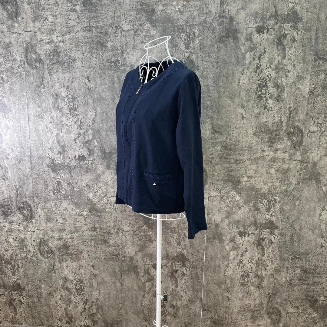 ✨GLACIER✨Glacier♡Navy♡Shirt♡Cardigan♡Long sleeve (L)