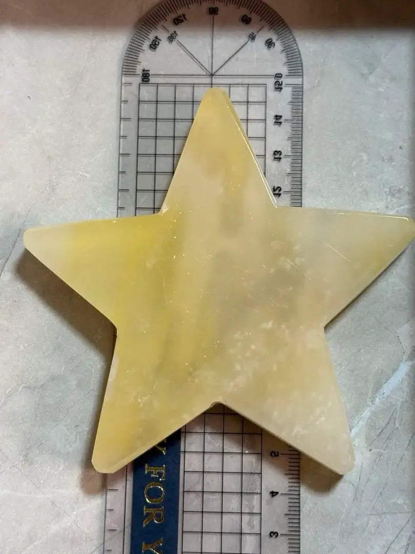 Natural stone ✧ Onyx star-shaped plate