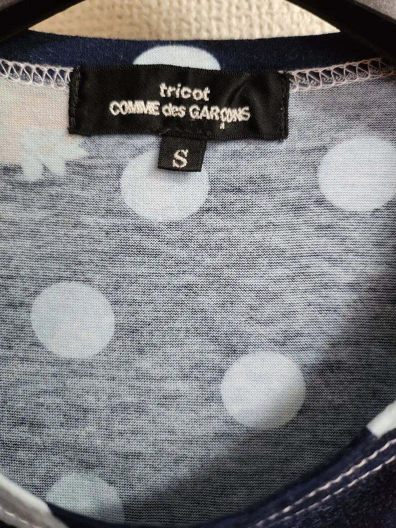 tricot COMME des GARÇONS Camiseta con estampado de frutas y lunares S