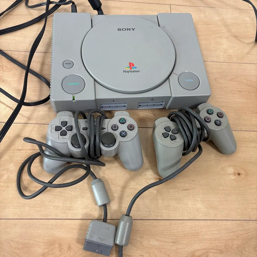 SONY PlayStation unit with 2 controllers