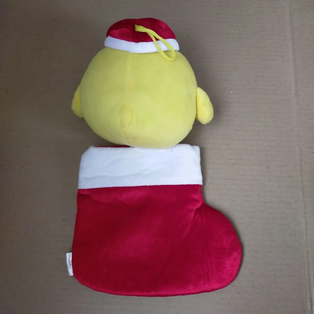 Rilakkuma Kiiroitri Christmas stuffed animal small item holder