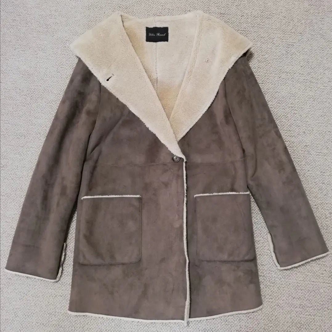 Urban Research Fake sheepskin coat