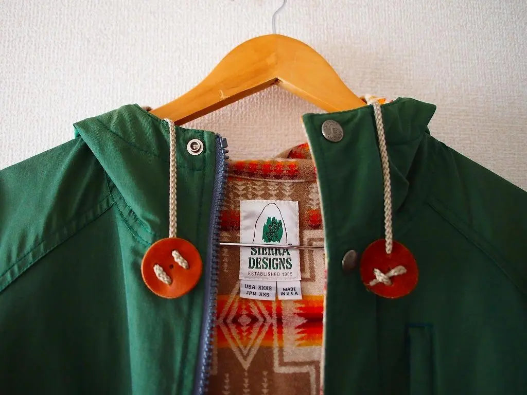 ¡Extraño! Masterpiece Sierra Design x Pendleton USA Mountain Parka JPN XXS | 希少！名作シェラデザイン✕ペンドルトン EE.UU.製マウンテンパーカーJPN XXS