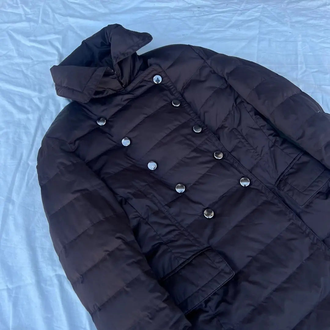 MONCLER HISSOPE GIUBBOTTO Down Coat Brown