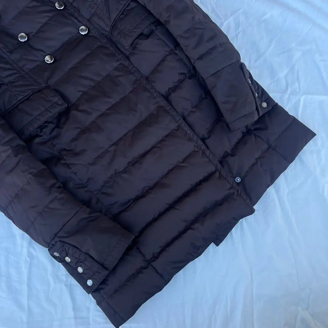 MONCLER HISSOPE GIUBBOTTO Down Coat Brown