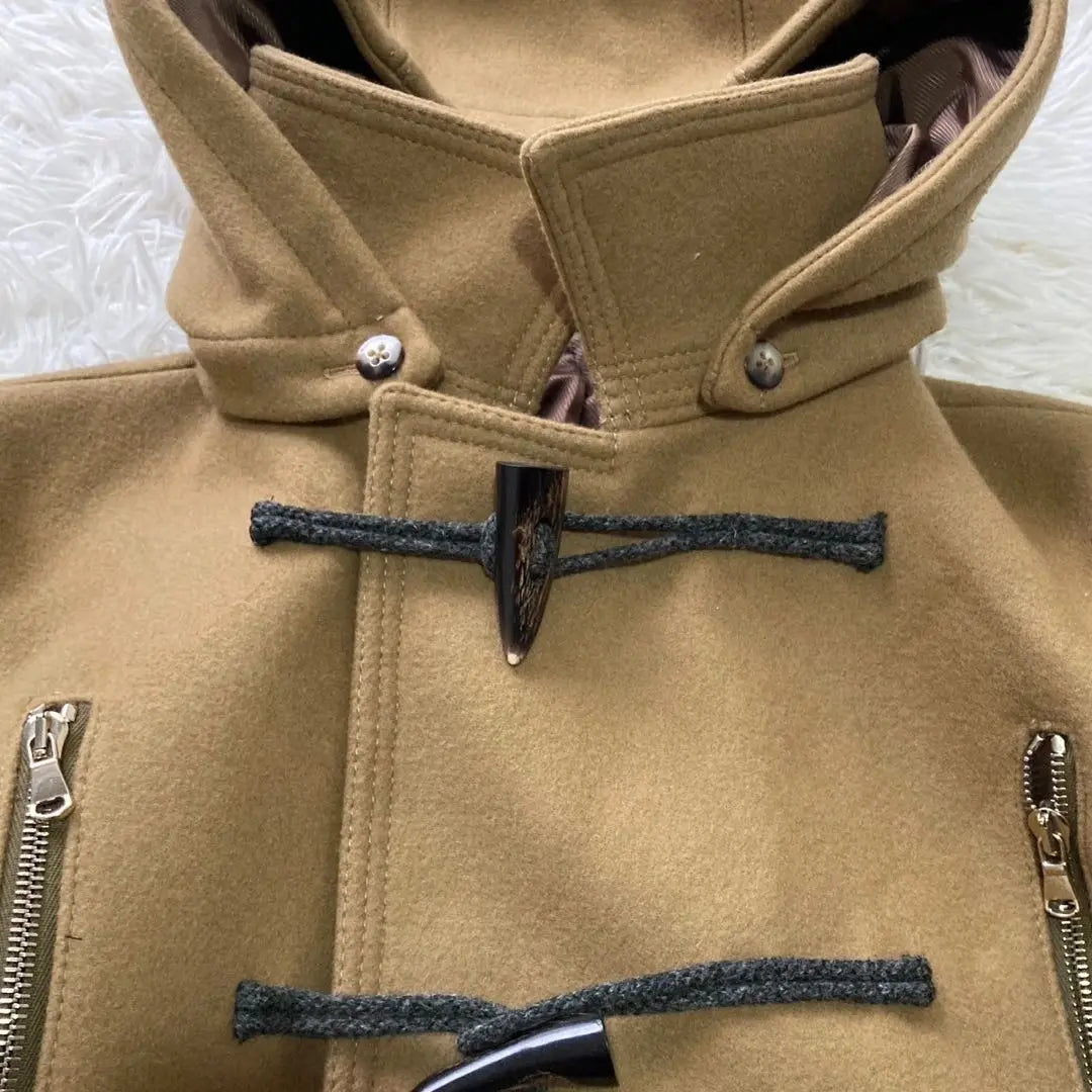 JUN HASHIMOTO short duffel coat beige | jun hashimoto ショートダッフルコート ベージュ