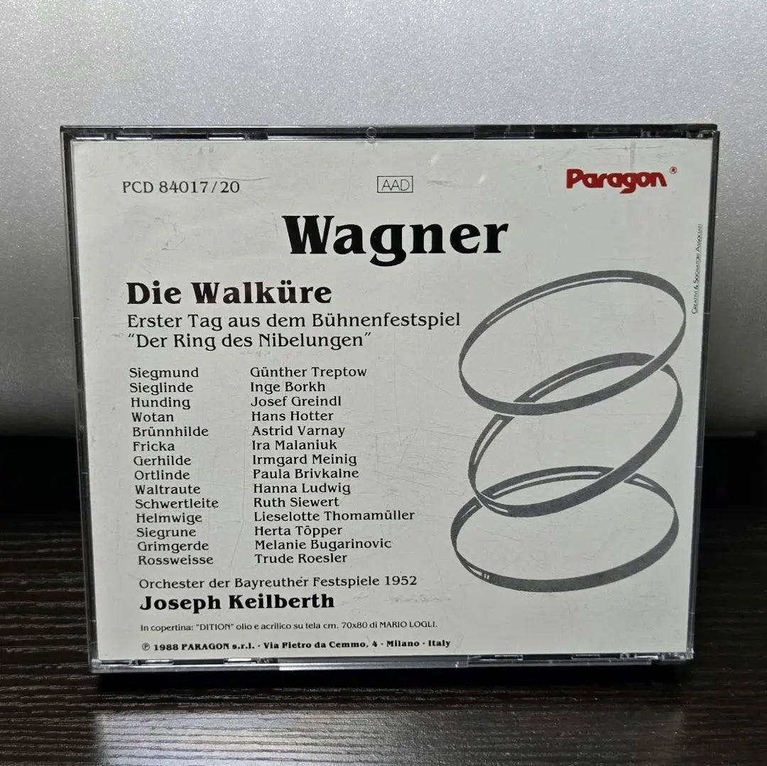 Out of print Kylebert & Bayreuth Festival Tube Wagner/Valkyrie 4CD