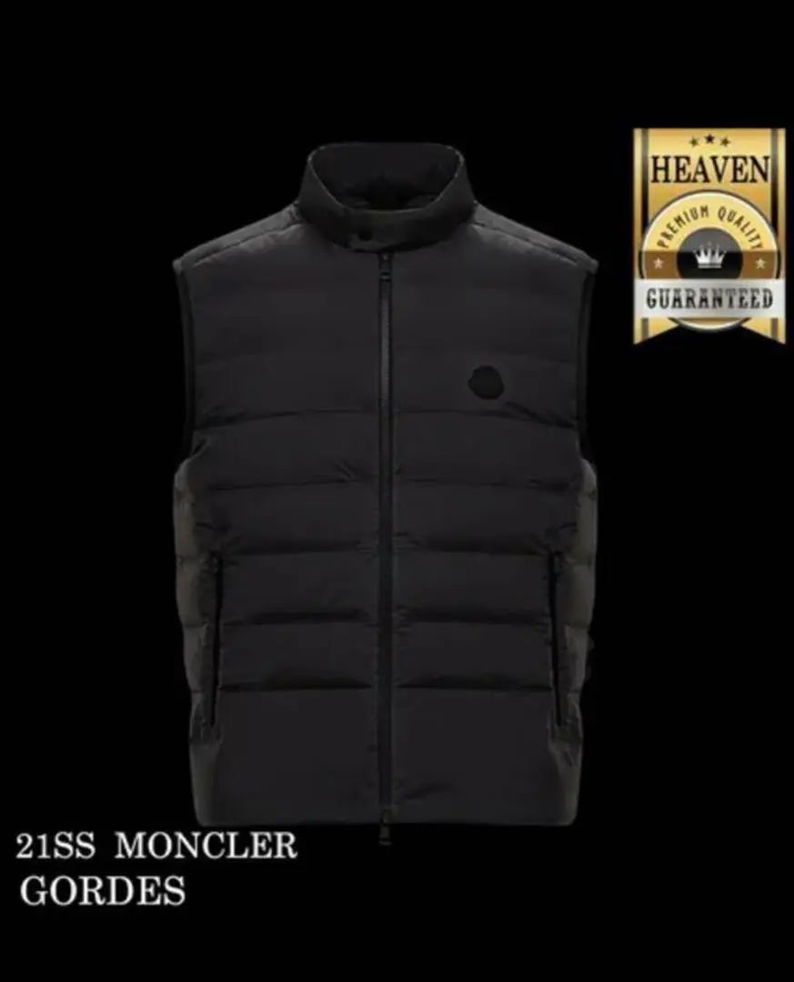 [Sold out immediately] Moncler Gilet down vest 21 GORDES BLACK