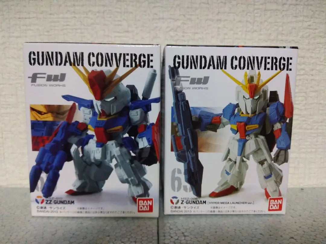 GUNDAM CONVERGE Nuevo conjunto sin abrir de 8 piezas