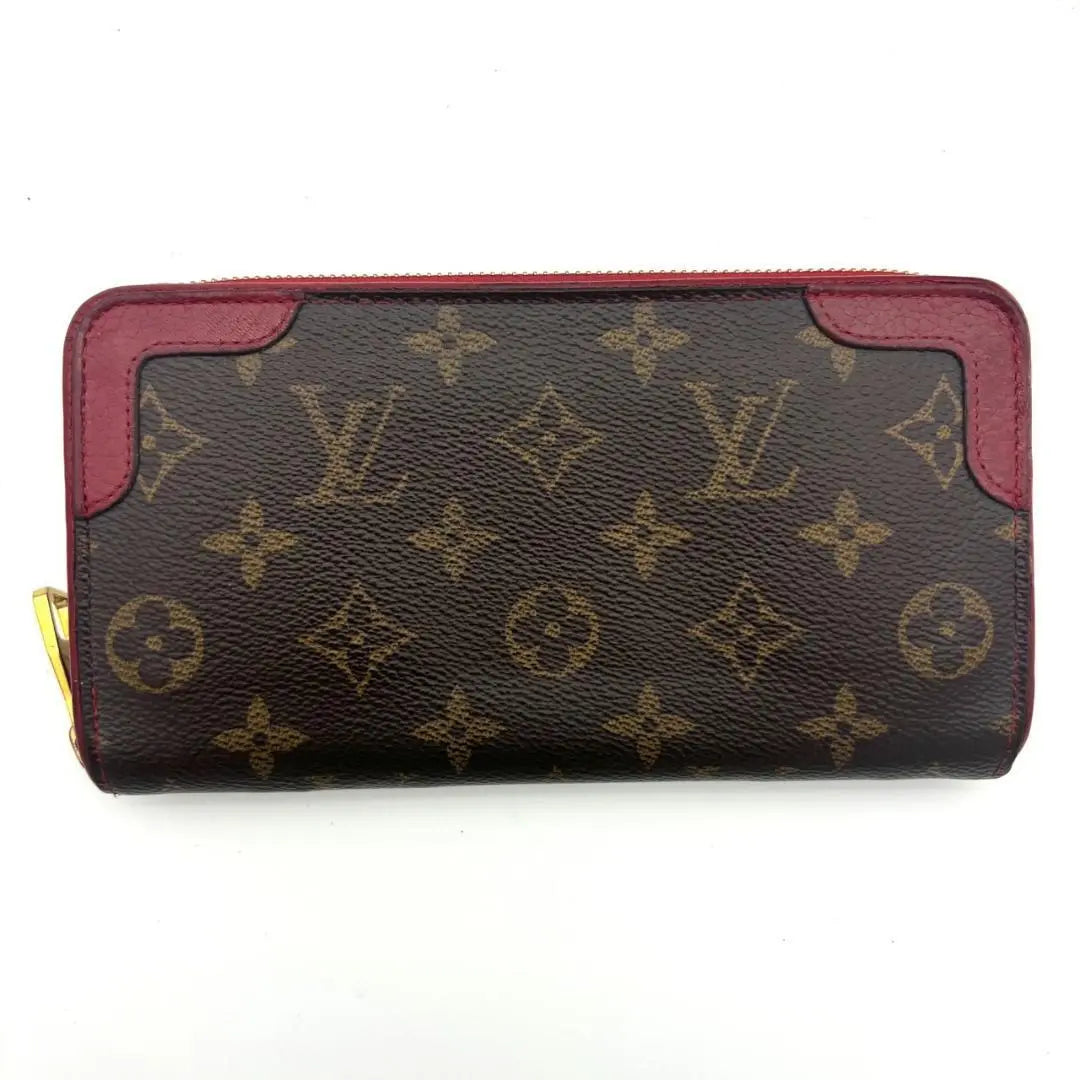 [Good condition] Louis Vuitton Monogram Retiro Zippy Wallet