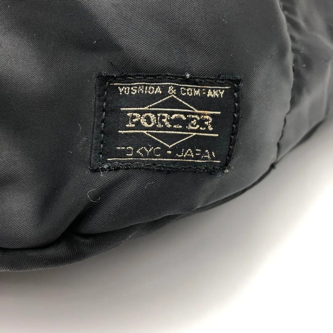 PORTER Body Bag Waist Bag Tanker Black