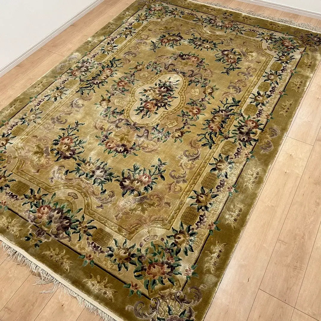 China Dantong 120 tiers silk rug, beautiful