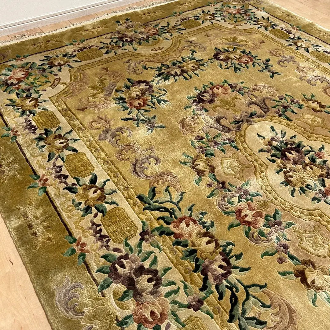 China Dantong 120 tiers silk rug, beautiful