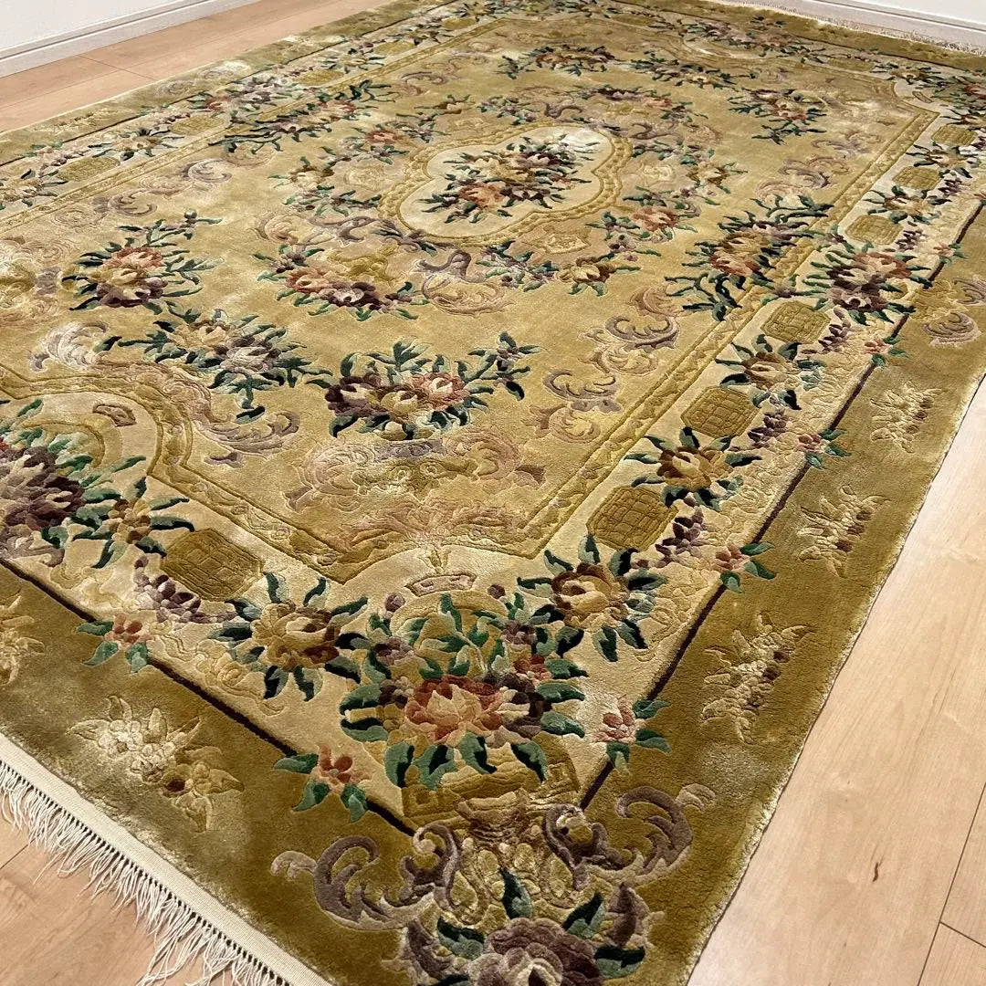 China Dantong 120 tiers silk rug, beautiful