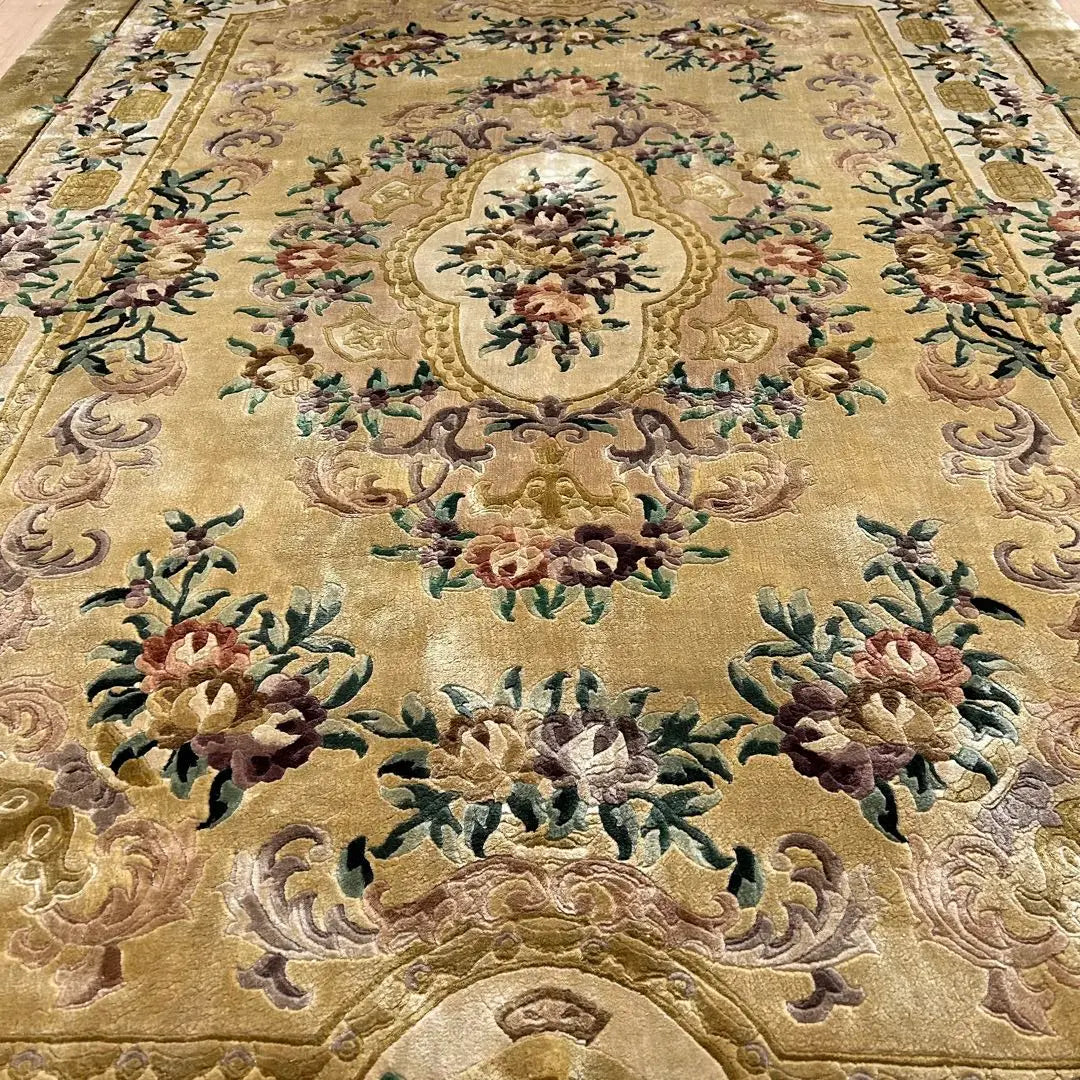 China Dantong 120 tiers silk rug, beautiful