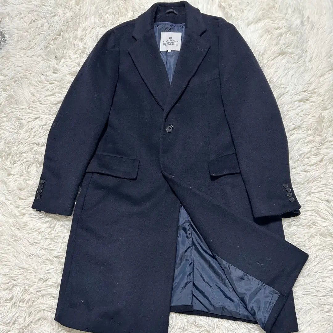 Men's coat L size navy