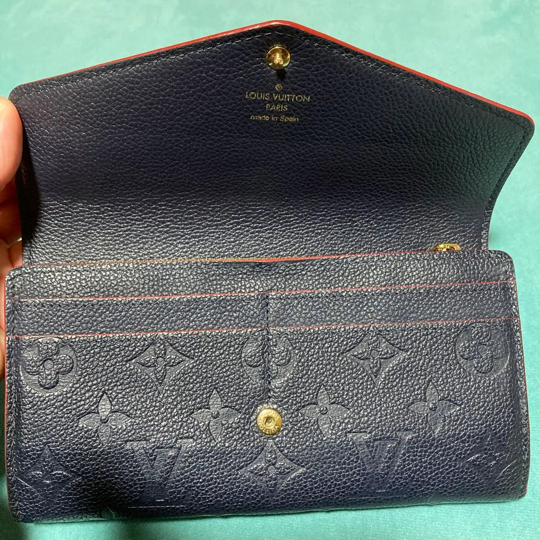 Superb condition Vuitton Portefeuillesala Emplant