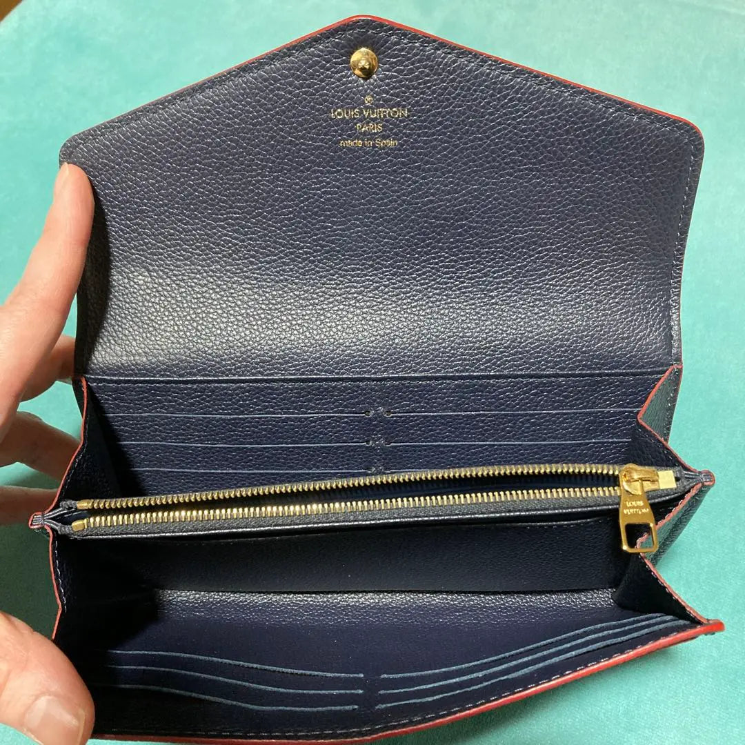 Superb condition Vuitton Portefeuillesala Emplant