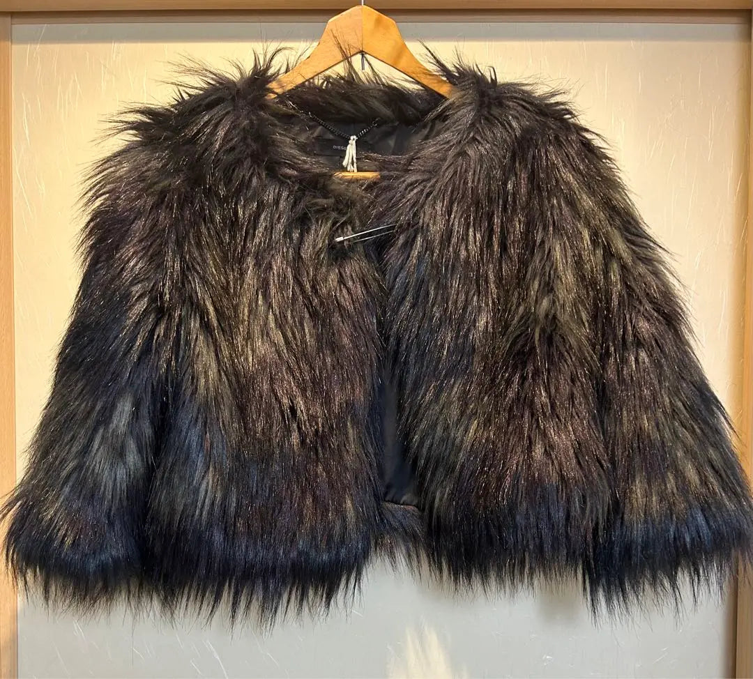 Ladies DIESEL Diesel fur Court Jacket S