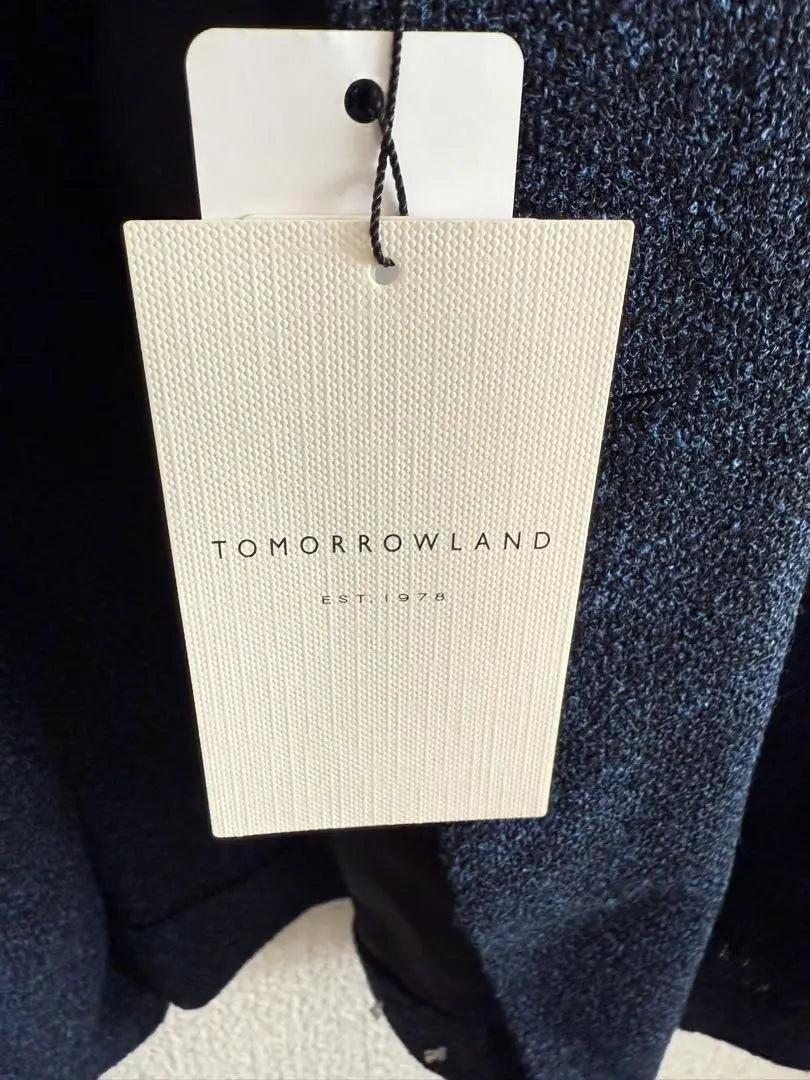 Chaqueta entallada azul marino TOMORROWLAND