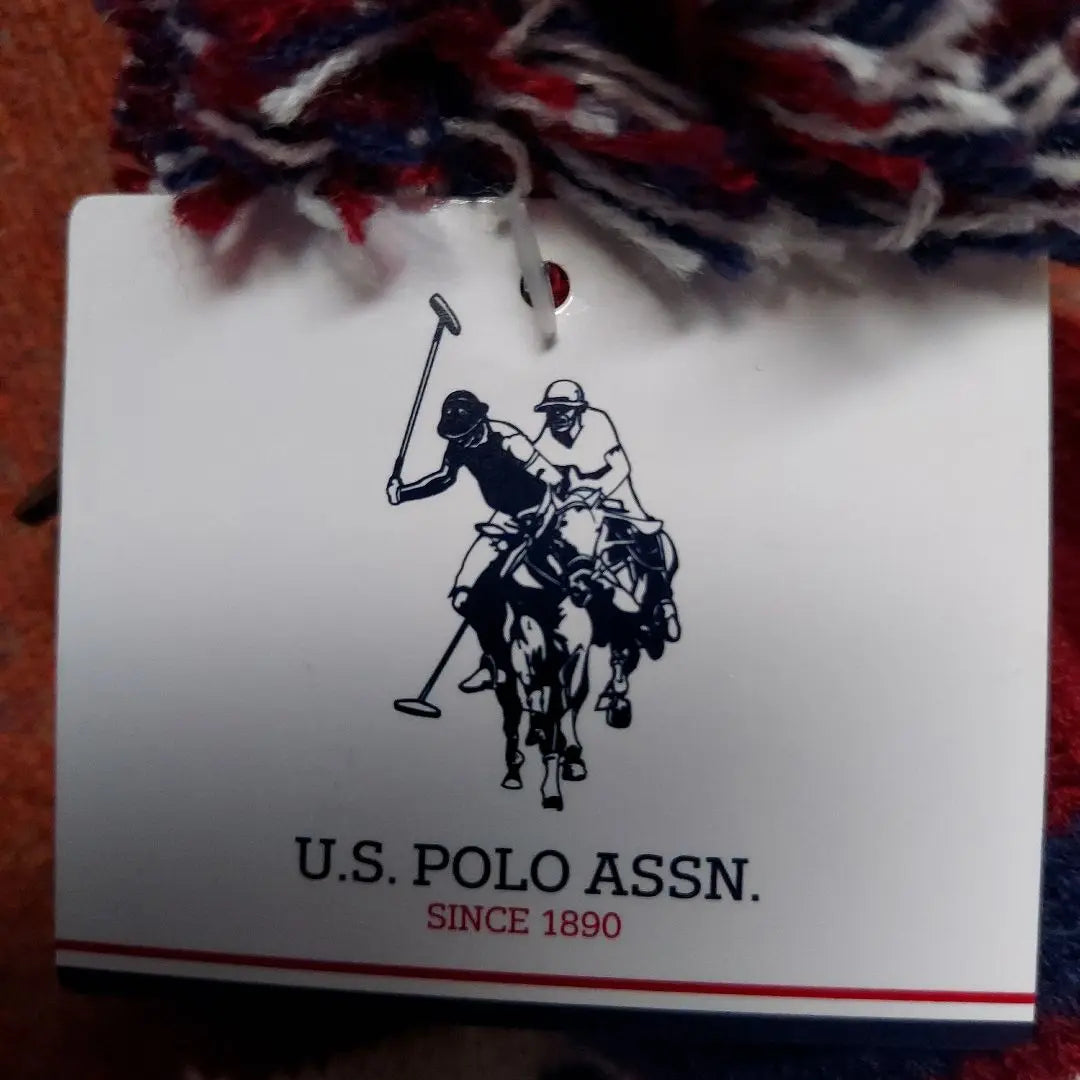 [Nuevo sin usar] US POLO ASSN. Con gorro de punto con etiqueta roja | 【新品未使用】ASSN DE POLO DE EE. UU. ニット帽 レッド タグ付き