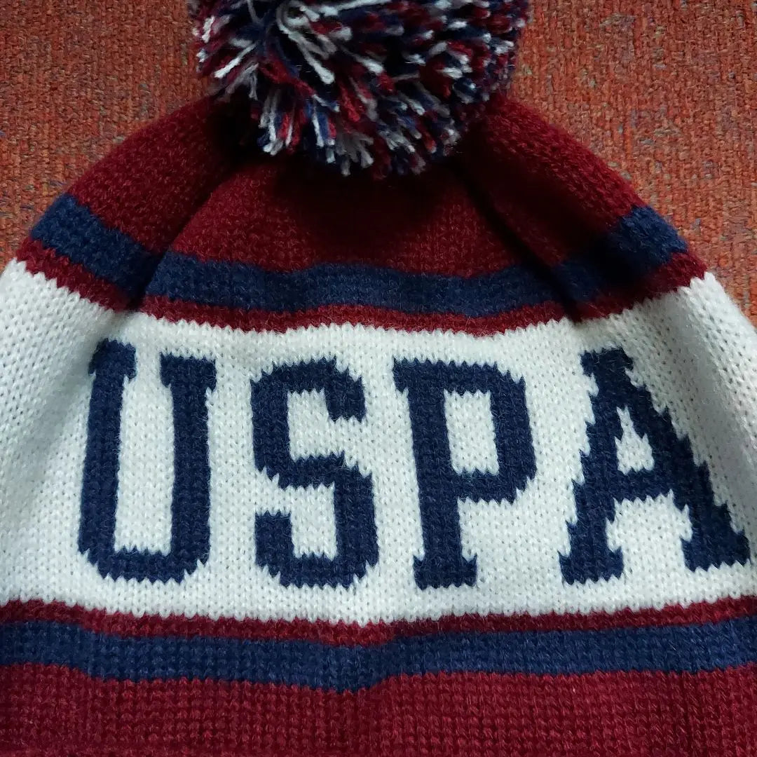 [New unused] U.S. POLO ASSN. With knit hat red tag