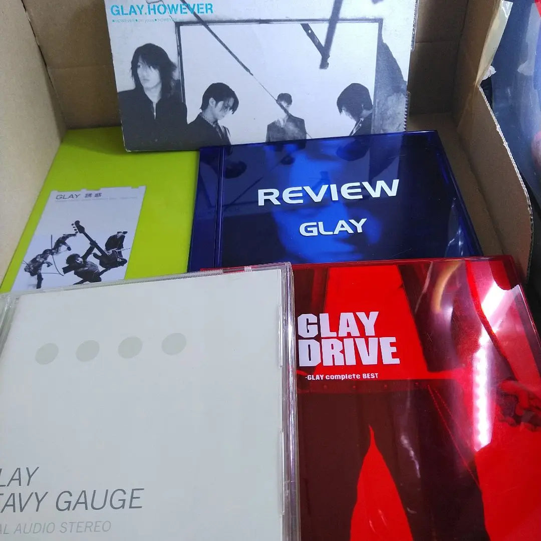 GLAY CD set