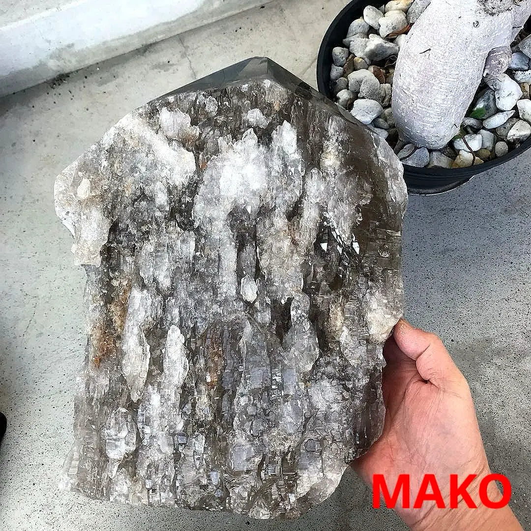 M1598☆Smoky Quartz Raw Stone 8.8kg☆Natural Stone Raw Stone☆N20515-C