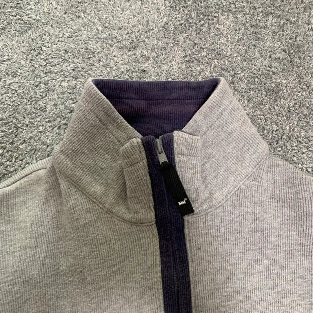 [Immediate purchase OK] HELLY HANSEN half zip sweatshirt size M gray