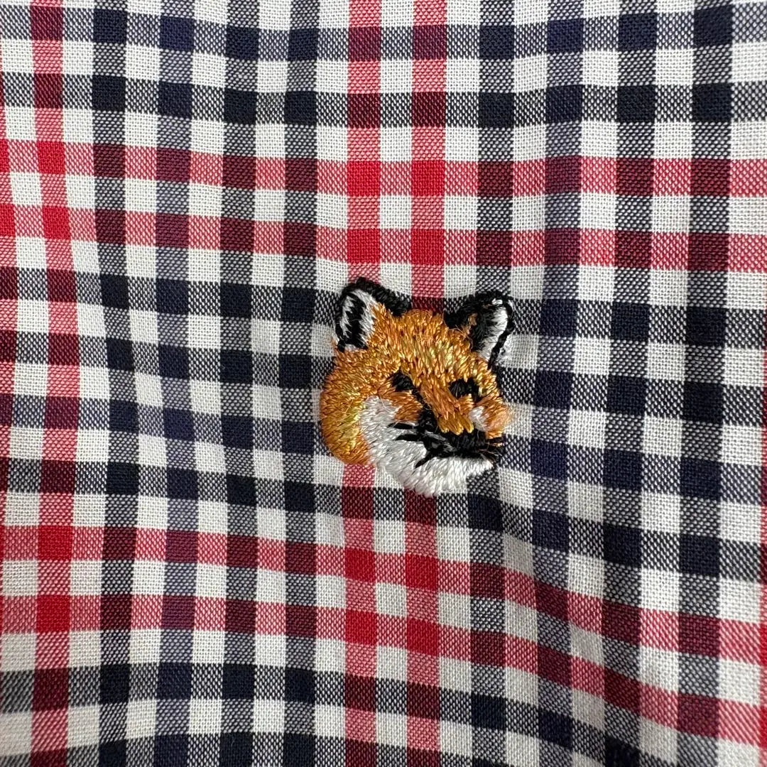 Beautiful Maison Fox Fox Head Patch Shirt