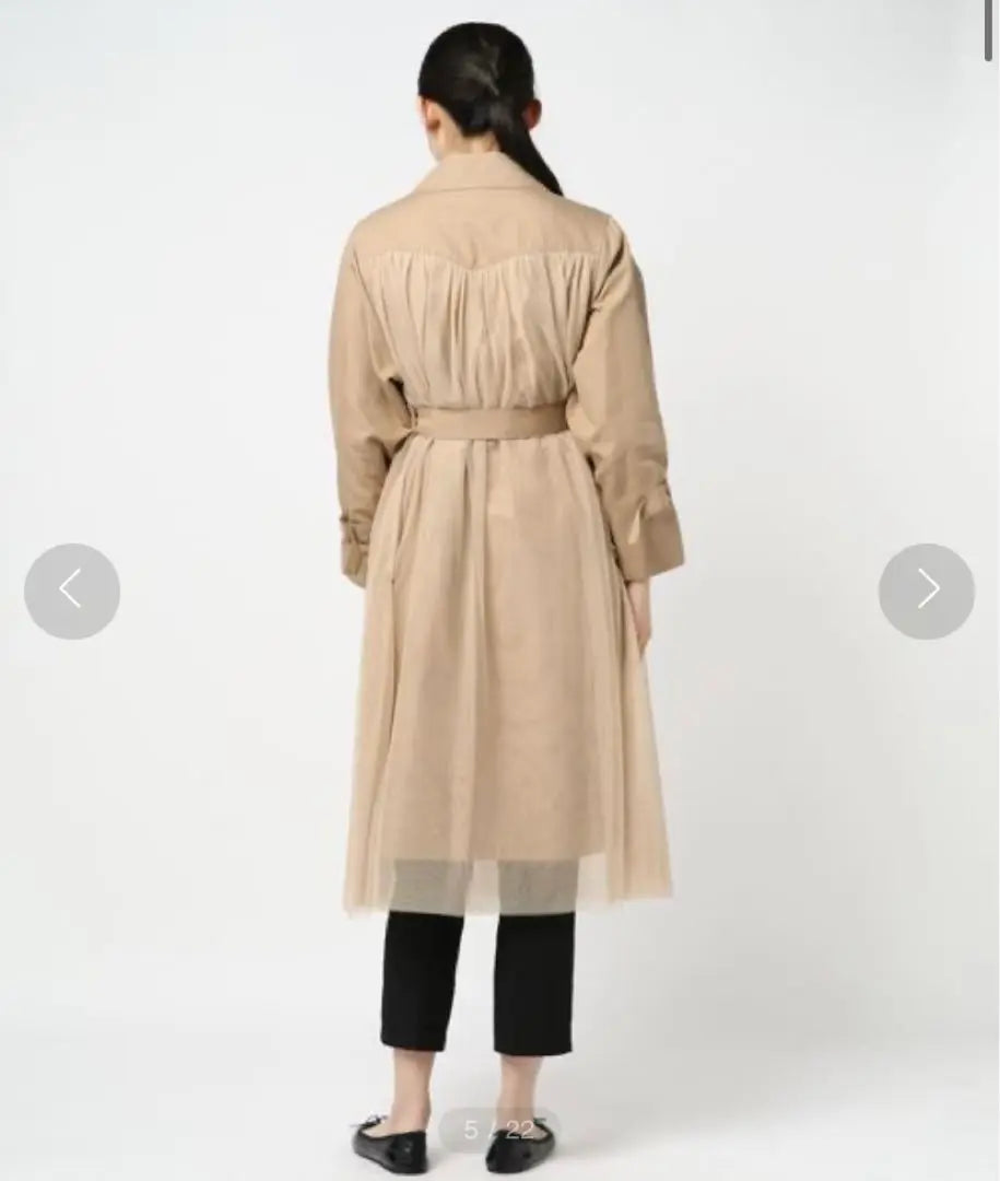 Eimee Law Tuned Docking Trench Coat with Belt