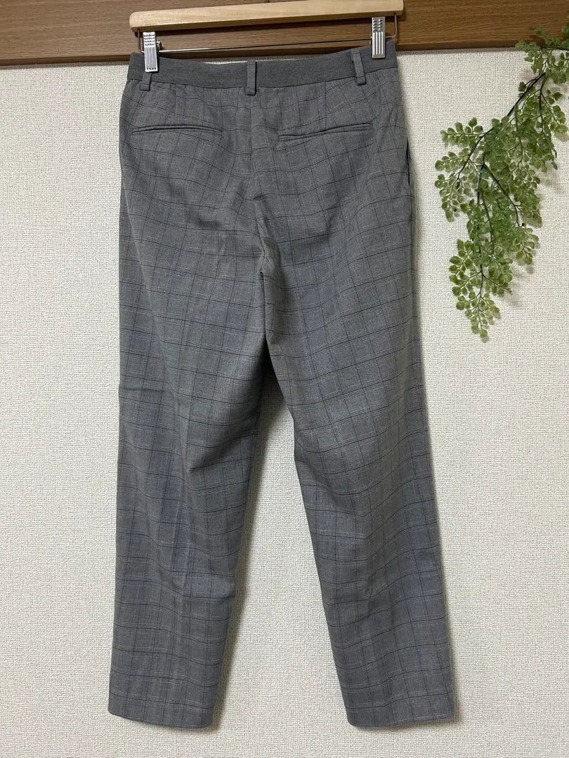 UNIQLO Wide Pants Check Pants Slacks Women M