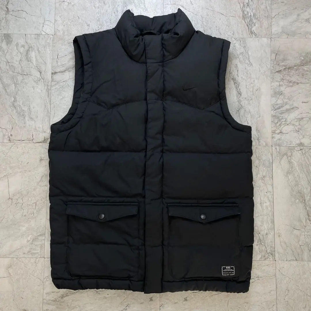 Rare Nike Down Vest Men S Black Logo Pocket Nike | 希少　ナイキ　ダウンベスト　メンズ　S ブラック　ロゴ　ポケット　NIKE