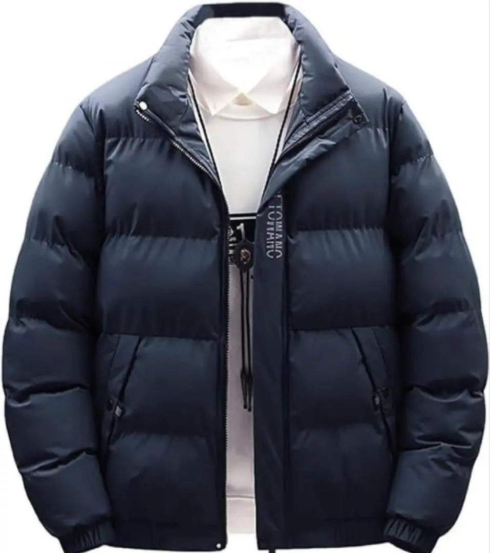 L size down jacket jacket padded thick plain casual cold protection