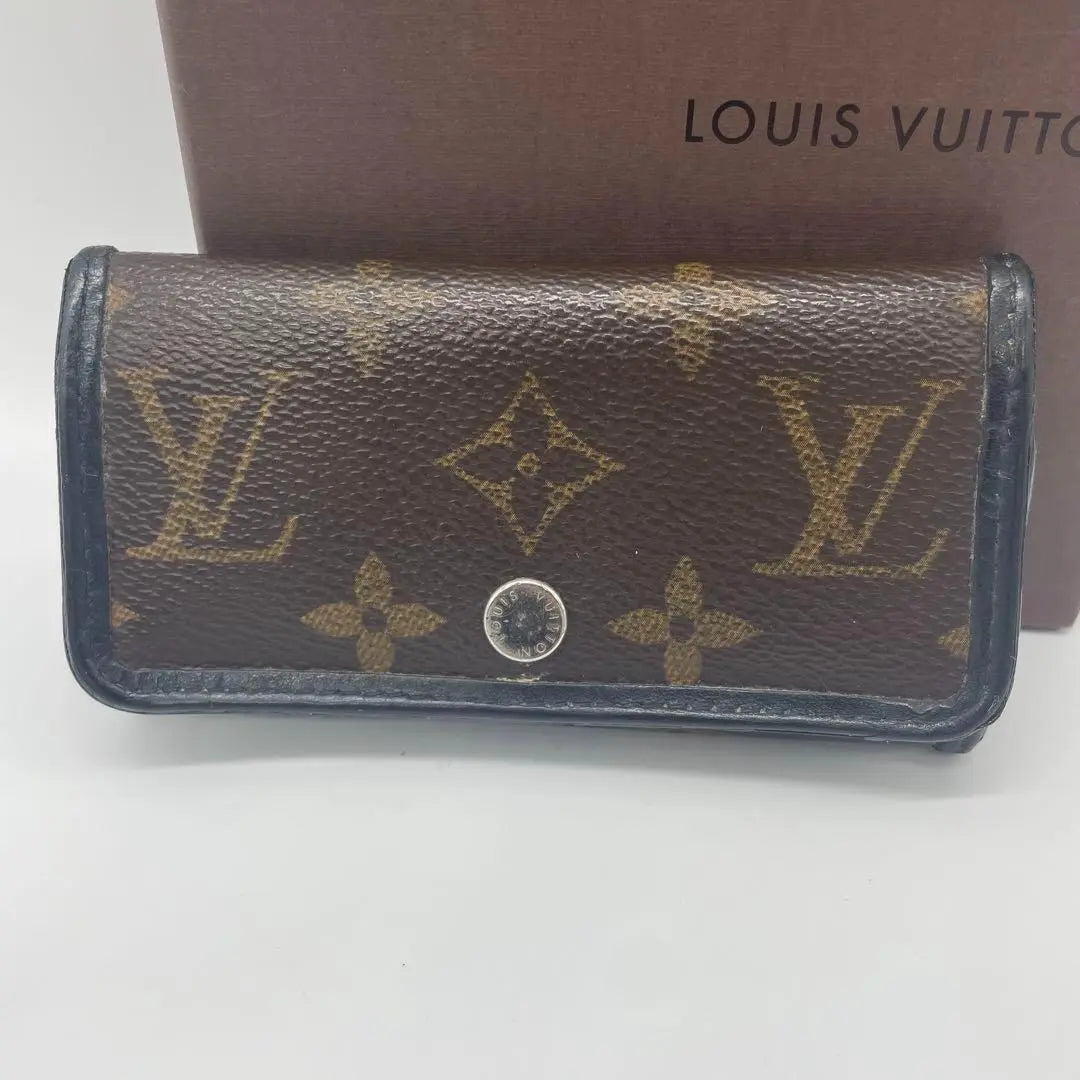 [Estuche incluido] Estuche/llavero Monogram Macather Multicle para 6 llaves