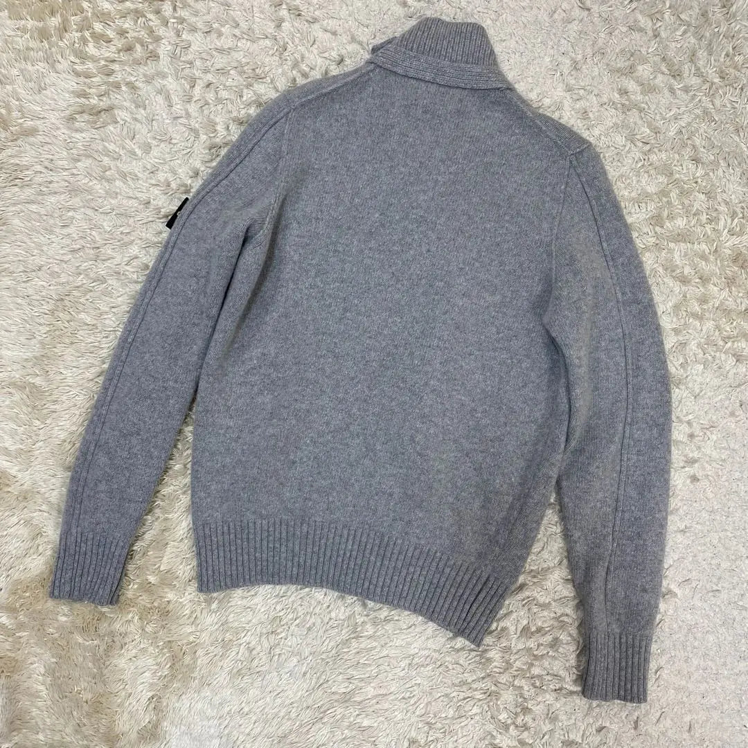 Stone Island Cardigan Wool Gray L